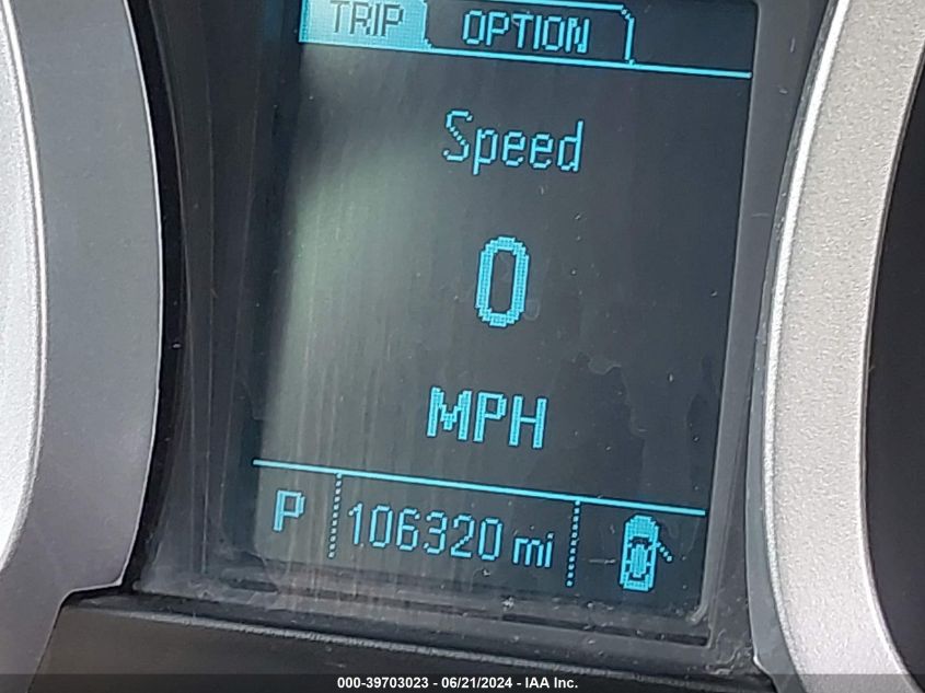 2015 Chevrolet Equinox 1Lt VIN: 1GNALBEK0FZ134178 Lot: 39703023