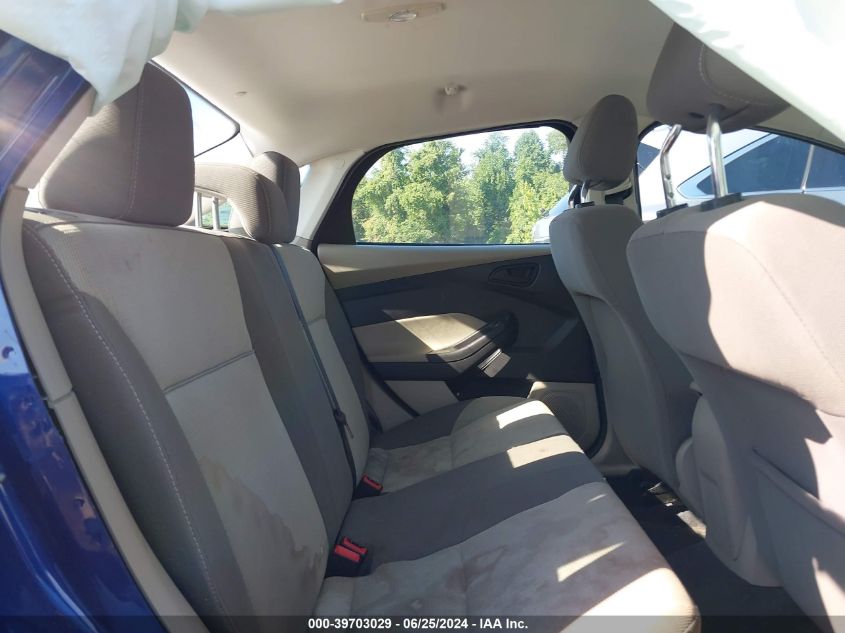 2012 Ford Focus Se VIN: 1FAHP3F28CL293356 Lot: 39703029