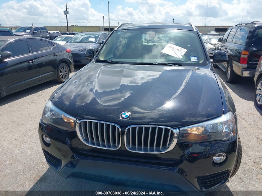 2017 BMW X3 Sdrive28I VIN: 5UXWZ7C54H0T44084 Lot: 39703038