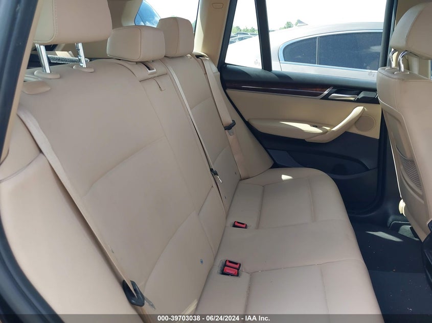 2017 BMW X3 Sdrive28I VIN: 5UXWZ7C54H0T44084 Lot: 39703038