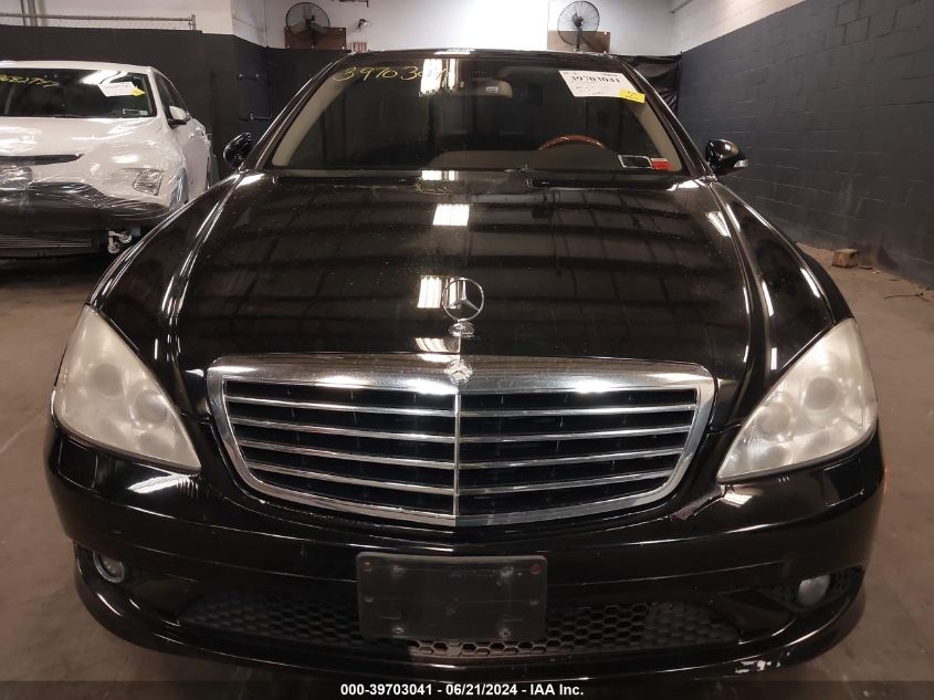 2007 Mercedes-Benz S 550 4Matic VIN: WDDNG86XX7A121987 Lot: 39703041