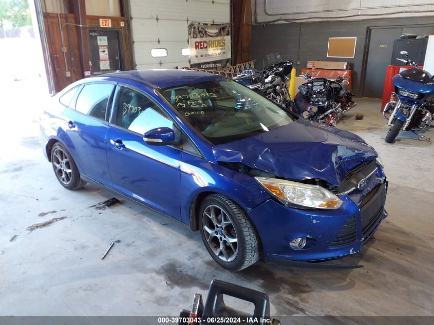 2013 Ford Focus Se VIN: 1FADP3F21DL162799 Lot: 39703043