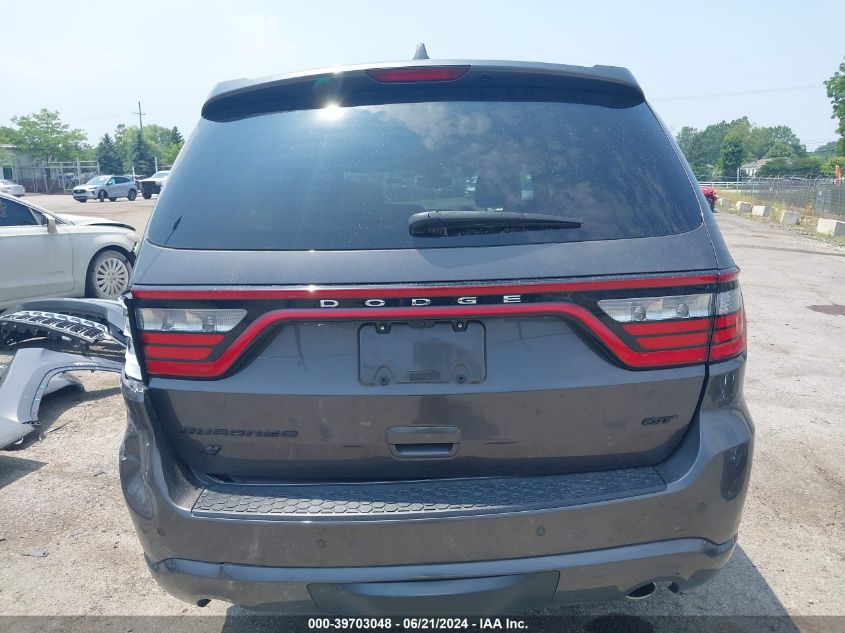 2019 Dodge Durango Gt Awd VIN: 1C4RDJDG2KC828108 Lot: 39703048