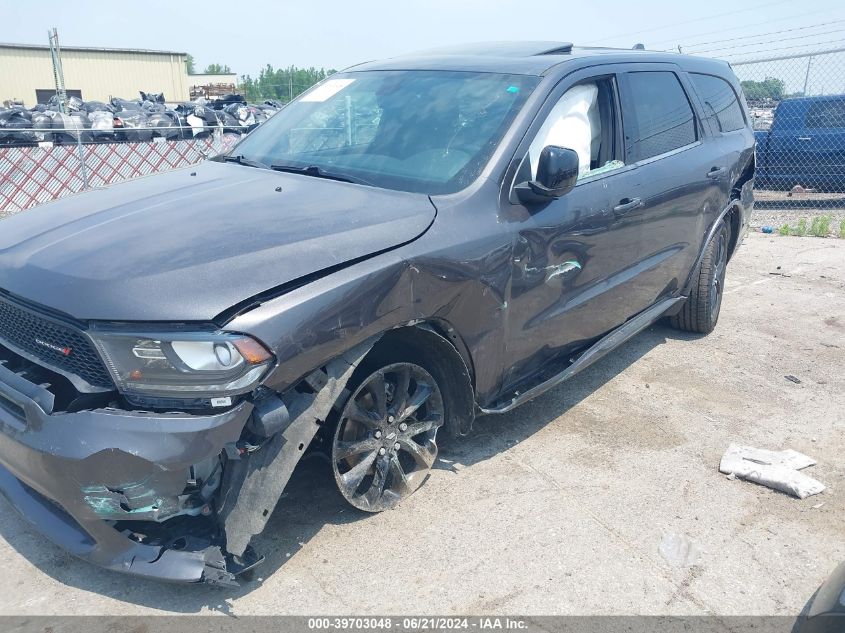 2019 Dodge Durango Gt Awd VIN: 1C4RDJDG2KC828108 Lot: 39703048