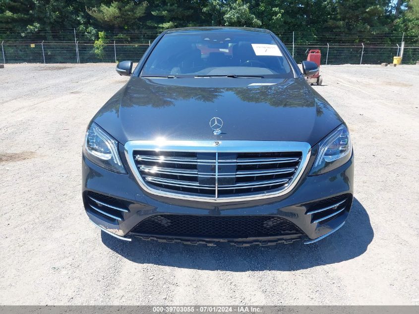 2019 Mercedes-Benz S 560 4Matic VIN: WDDUG8GB3KA439280 Lot: 39703055