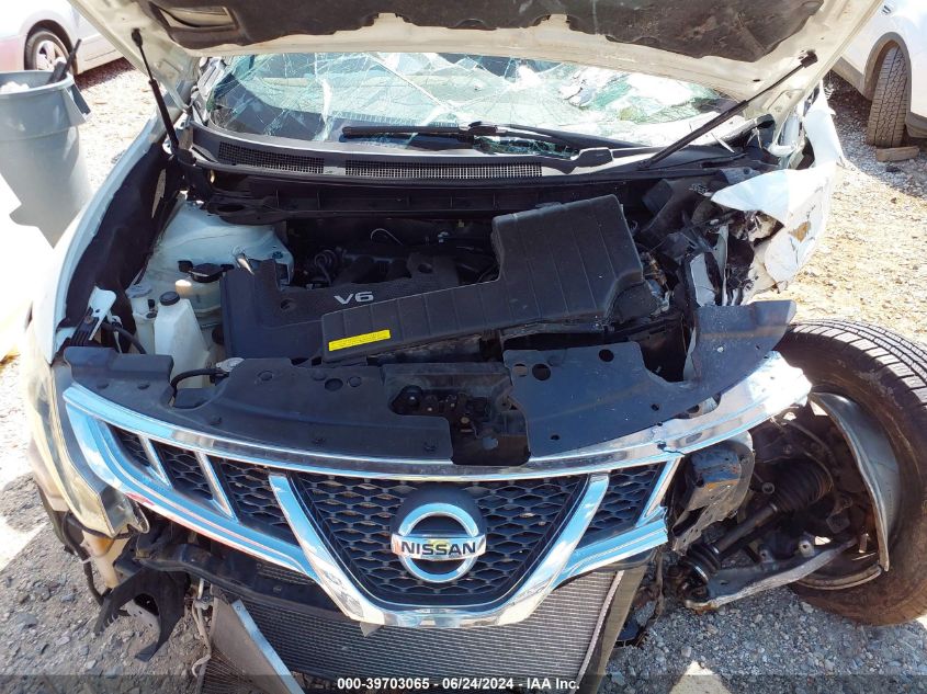 2013 Nissan Murano S VIN: JN8AZ1MUXDW211565 Lot: 39703065