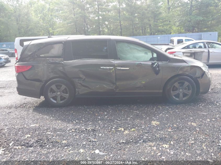 2022 Honda Odyssey Ex VIN: 5FNRL6H51NB045507 Lot: 39703067