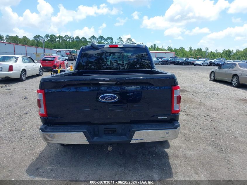 2022 FORD F-150 LARIAT - 1FTEW1C88NFB34805