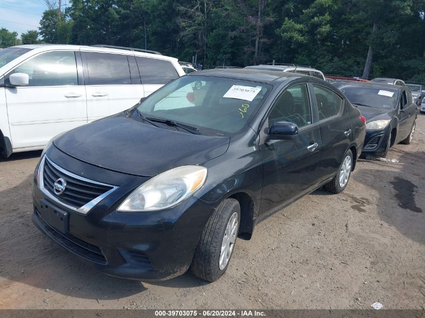 2013 Nissan Versa 1.6 Sv VIN: 3N1CN7AP8DL888897 Lot: 39703075