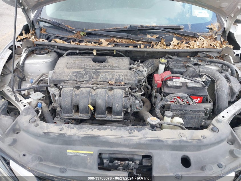 2016 Nissan Sentra Fe+ S/S/Sl/Sr/Sv VIN: 3N1AB7AP3GY234350 Lot: 39703076