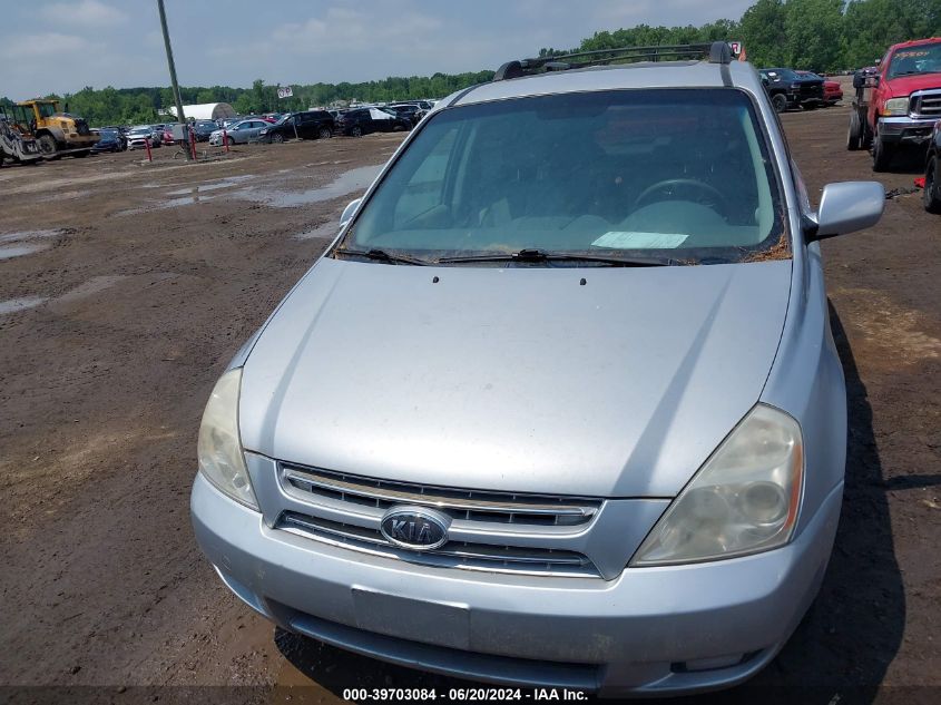 2009 Kia Sedona Ex VIN: KNDMB233196280504 Lot: 39703084