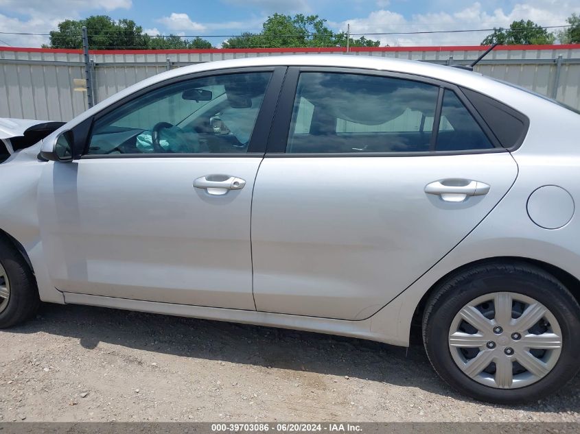 2023 Kia Rio Lx VIN: 3KPA24AD4PE610394 Lot: 39703086