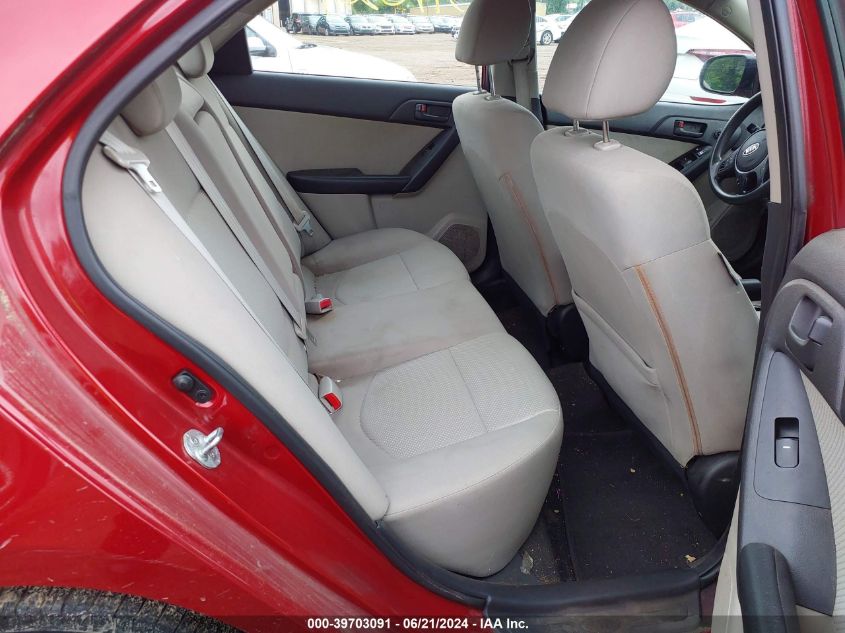 2011 Kia Forte Ex VIN: KNAFU4A25B5419860 Lot: 39703091