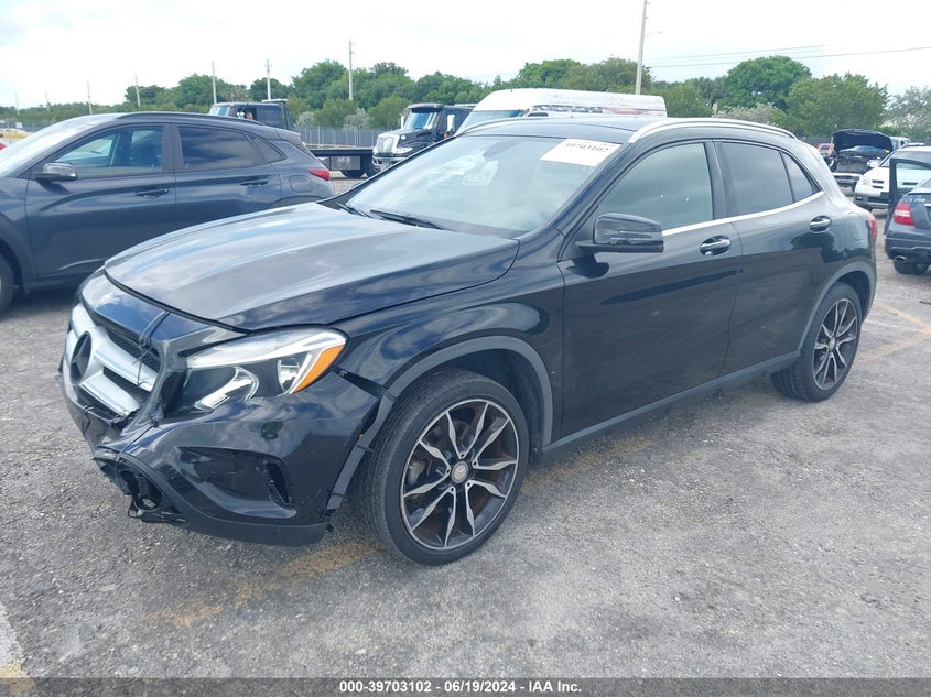 2016 Mercedes-Benz Gla 250 VIN: WDCTG4EB7GJ262591 Lot: 39703102