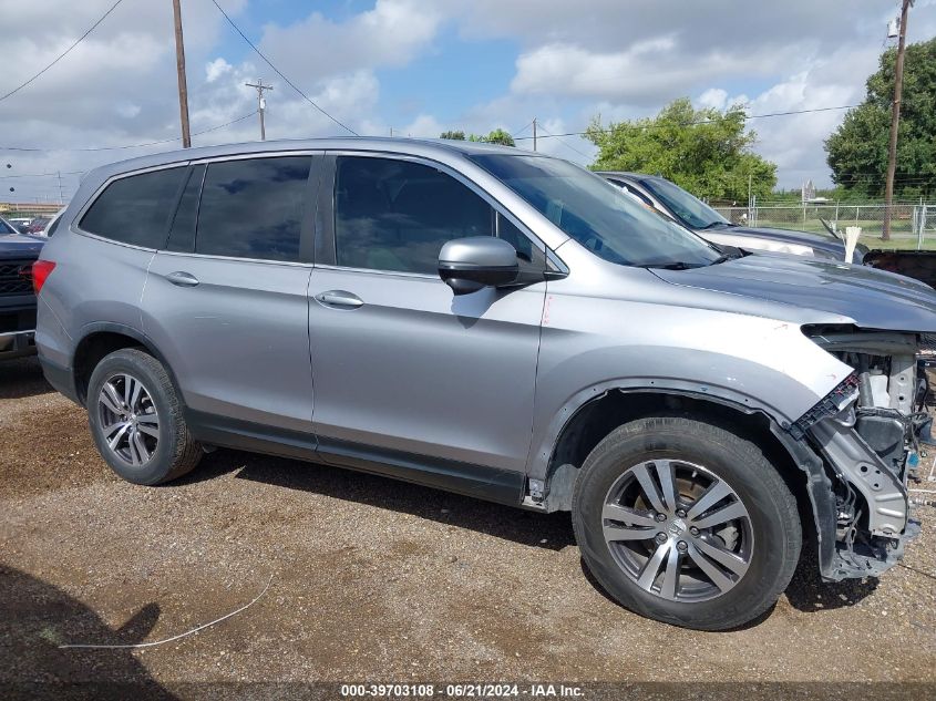 2018 Honda Pilot Ex VIN: 5FNYF6H39JB035349 Lot: 39703108