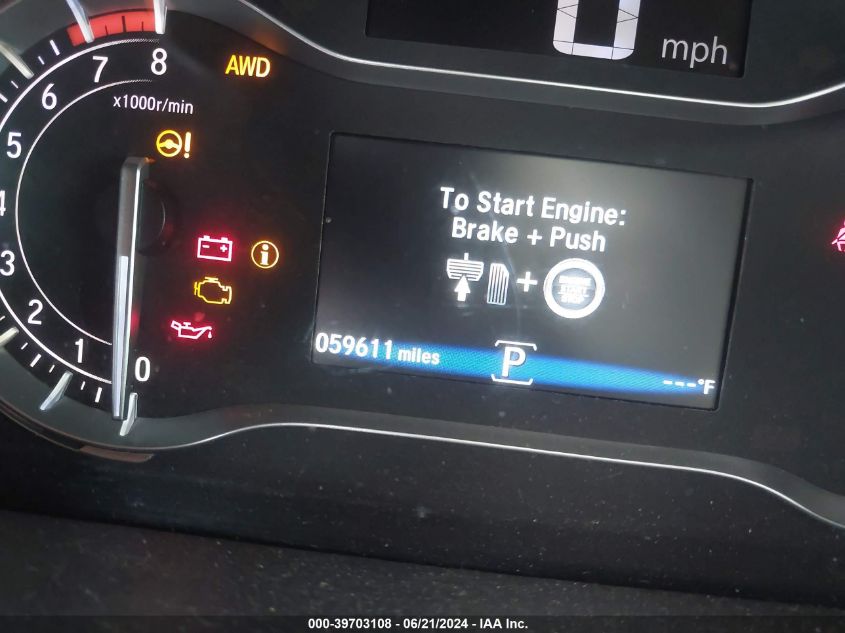 2018 Honda Pilot Ex VIN: 5FNYF6H39JB035349 Lot: 39703108