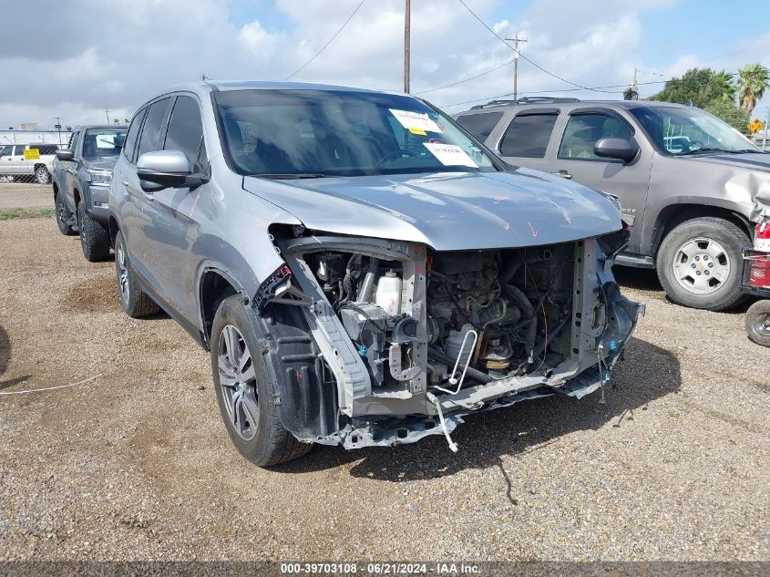 2018 Honda Pilot Ex VIN: 5FNYF6H39JB035349 Lot: 39703108