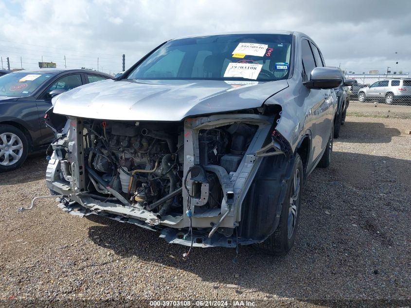 2018 Honda Pilot Ex VIN: 5FNYF6H39JB035349 Lot: 39703108