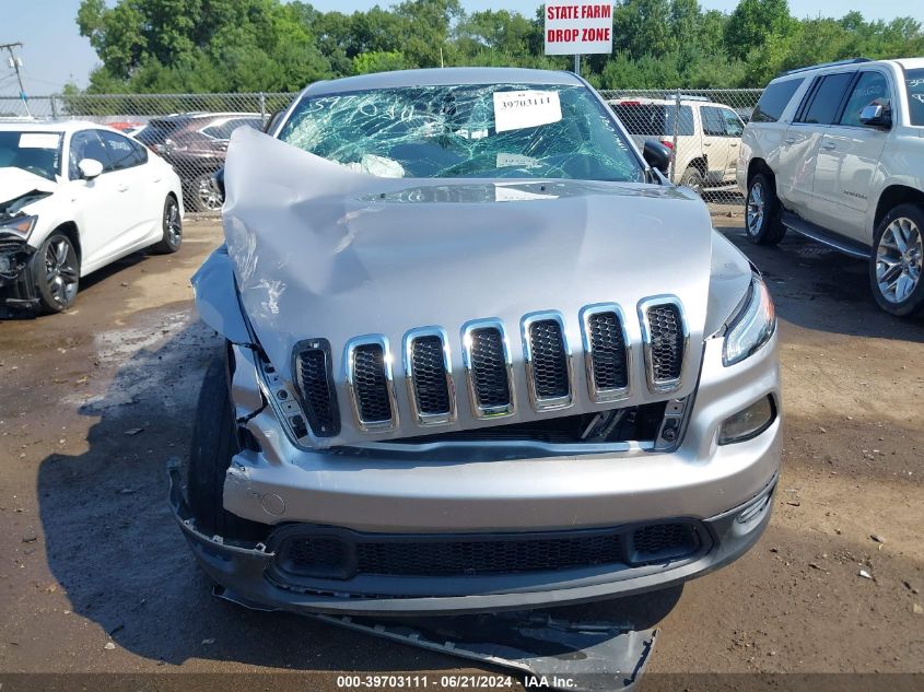 2014 Jeep Cherokee Sport VIN: 1C4PJLAB4EW168841 Lot: 39703111