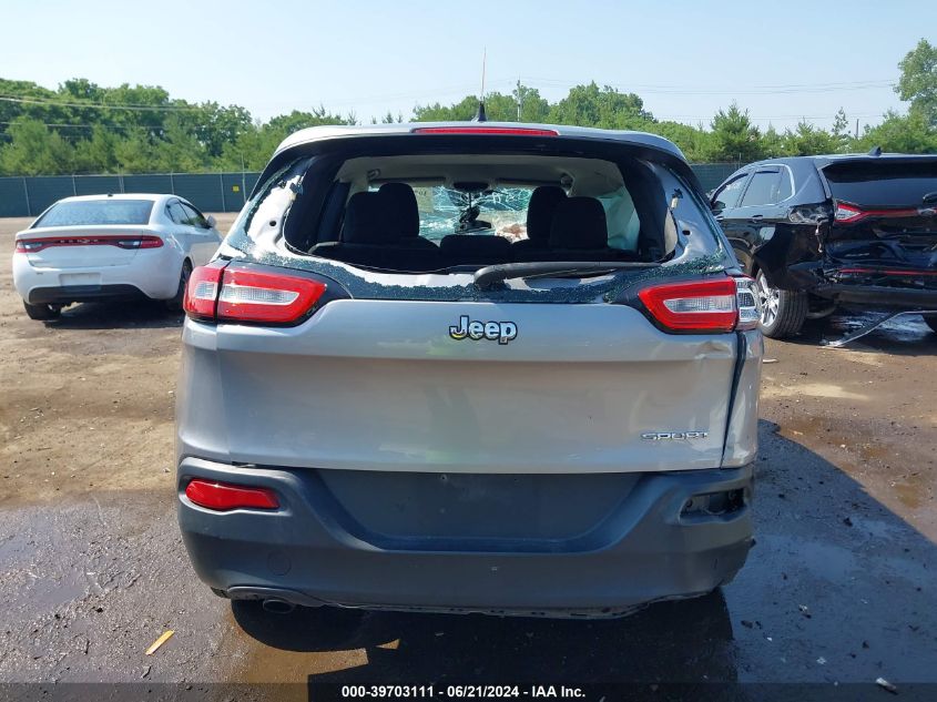 2014 Jeep Cherokee Sport VIN: 1C4PJLAB4EW168841 Lot: 39703111