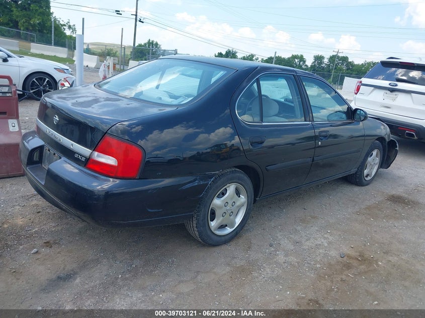 2000 Nissan Altima Gle/Gxe/Se/Xe VIN: 1N4DL01D9YC135861 Lot: 39703121