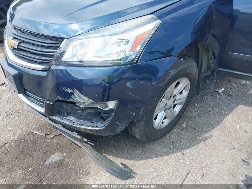 2015 Chevrolet Traverse Ls VIN: 1GNKVFED9FJ381902 Lot: 39703122