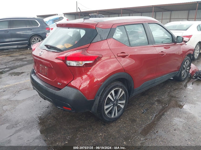 VIN 3N1CP5CU7KL498839 2019 NISSAN KICKS SV
