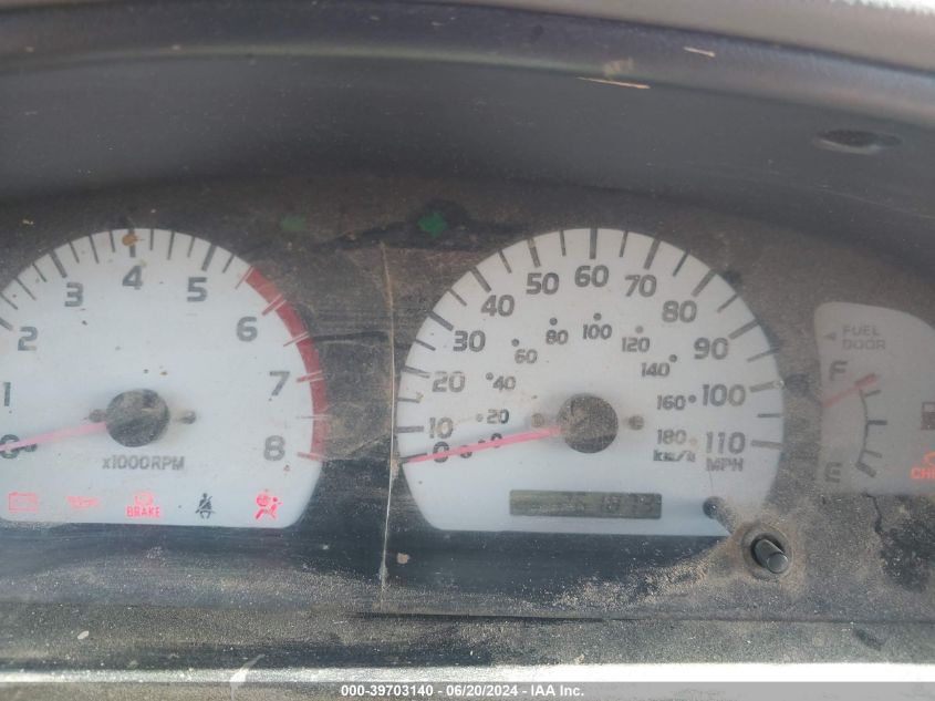 2002 Toyota Tacoma Xtracab VIN: 5TEWM72N12Z121395 Lot: 39703140