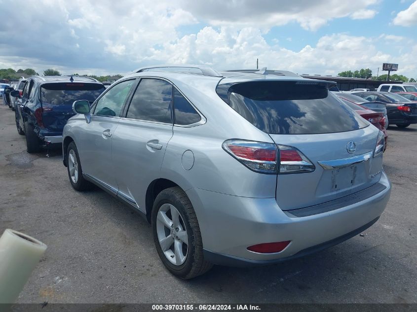 2013 Lexus Rx 350 VIN: 2T2ZK1BA4DC103717 Lot: 39703155