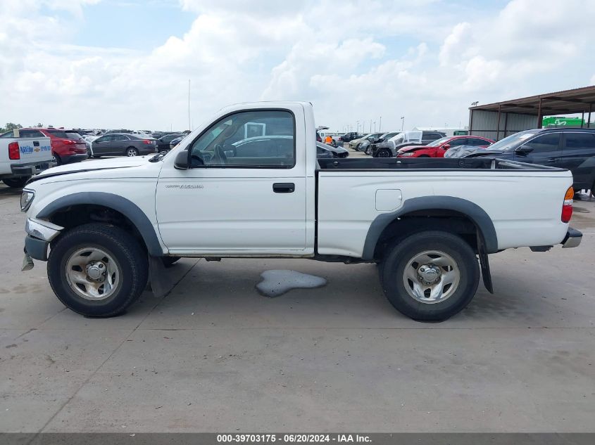 2001 Toyota Tacoma Prerunner VIN: 5TENM92N21Z747205 Lot: 39703175