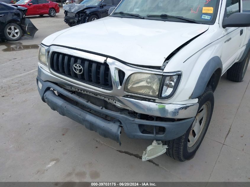 2001 Toyota Tacoma Prerunner VIN: 5TENM92N21Z747205 Lot: 39703175