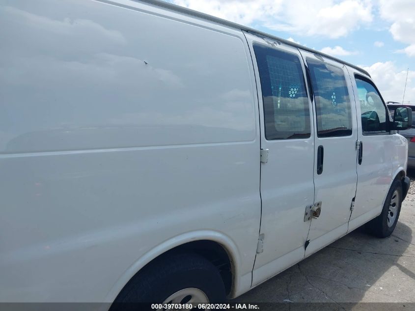 2011 Chevrolet Express 1500 Work Van VIN: 1GCSGAFXXB1109870 Lot: 39703180