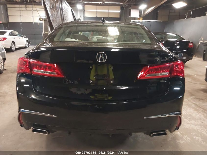 2019 Acura Tlx Tech Pkg VIN: 19UUB2F4XKA007943 Lot: 39703184