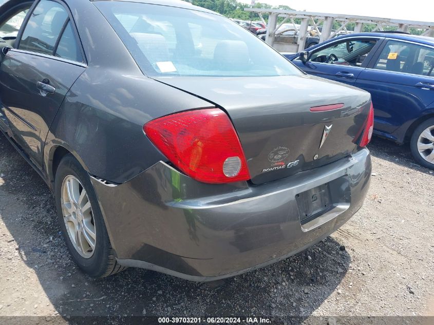 2006 Pontiac G6 Se VIN: 1G2ZF55B164179619 Lot: 39703201