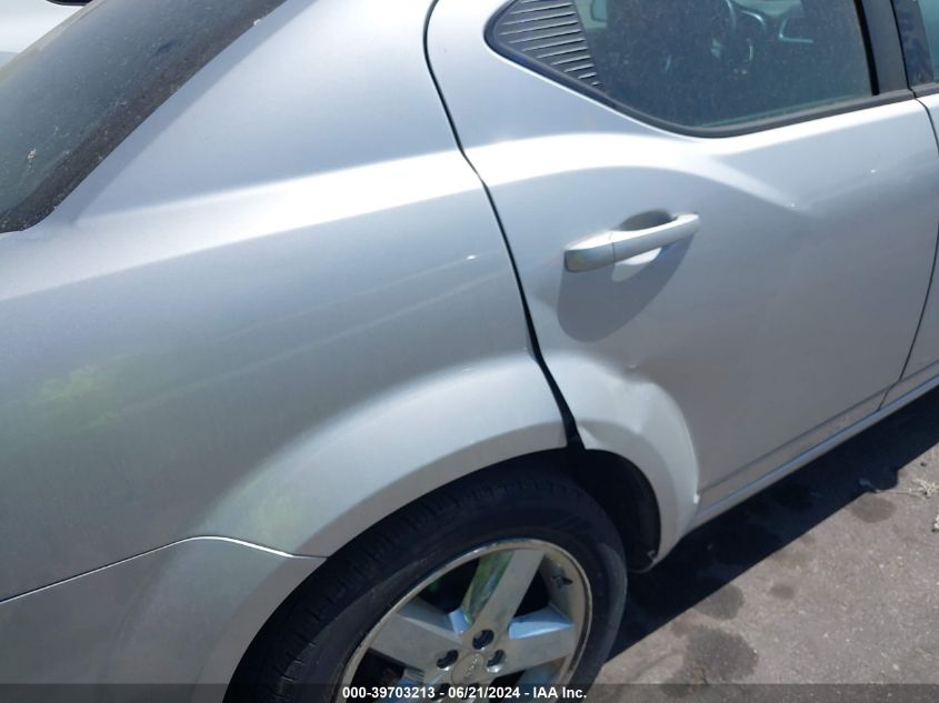 2012 Dodge Avenger Se VIN: 1C3CDZAB5CN231591 Lot: 39703213