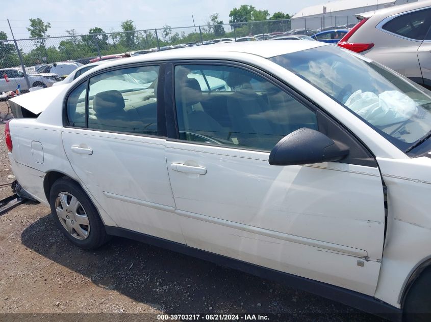 2006 Chevrolet Malibu Ls VIN: 1G1ZS51F06F102334 Lot: 39703217