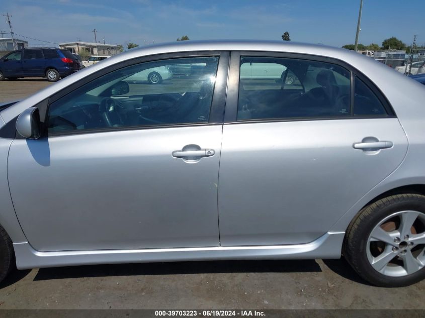 2011 Toyota Corolla S VIN: 2T1BU4EE6BC673148 Lot: 39703223