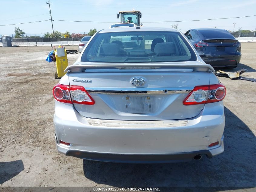2011 Toyota Corolla S VIN: 2T1BU4EE6BC673148 Lot: 39703223