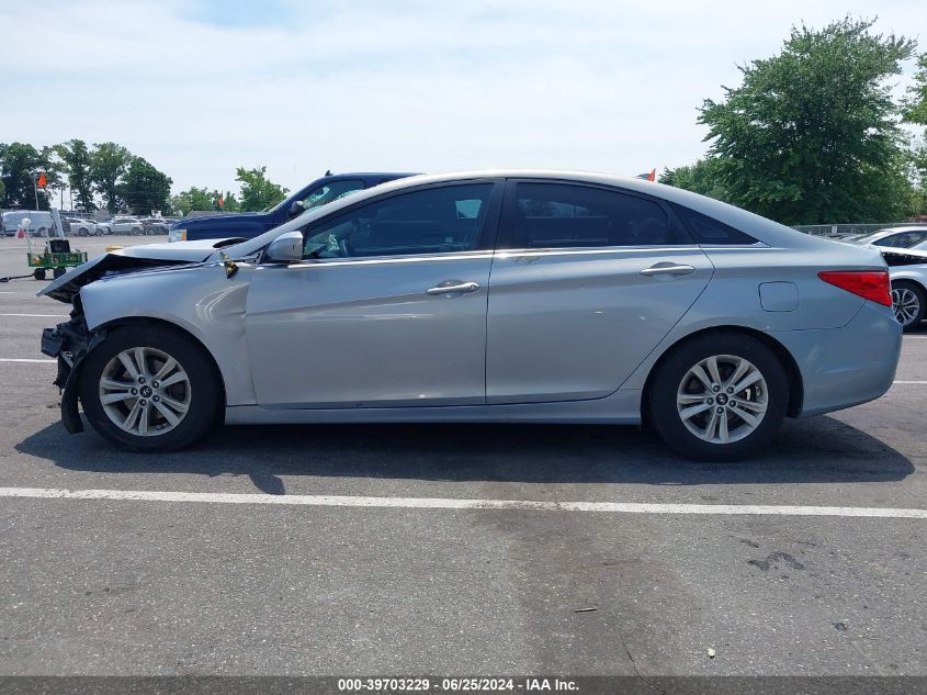 2013 Hyundai Sonata Gls VIN: 5NPEB4AC0DH622672 Lot: 39703229