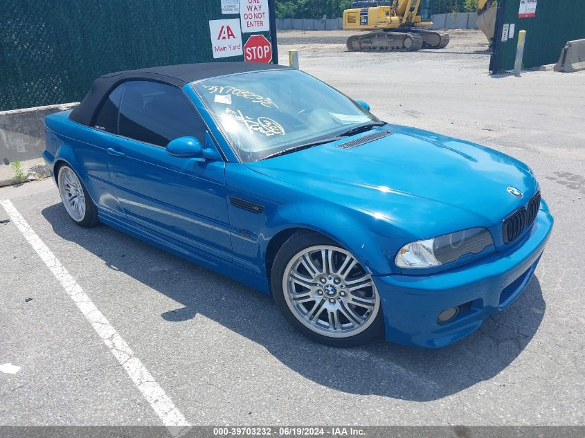 WBSBR93462PK00062 | 2002 BMW M3