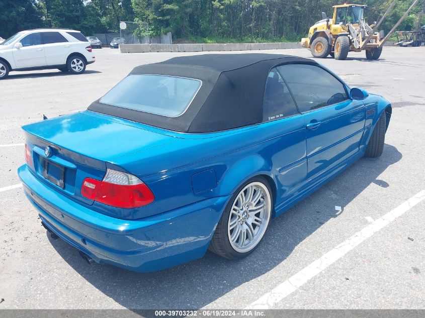2002 BMW M3 VIN: WBSBR93462PK00062 Lot: 39703232