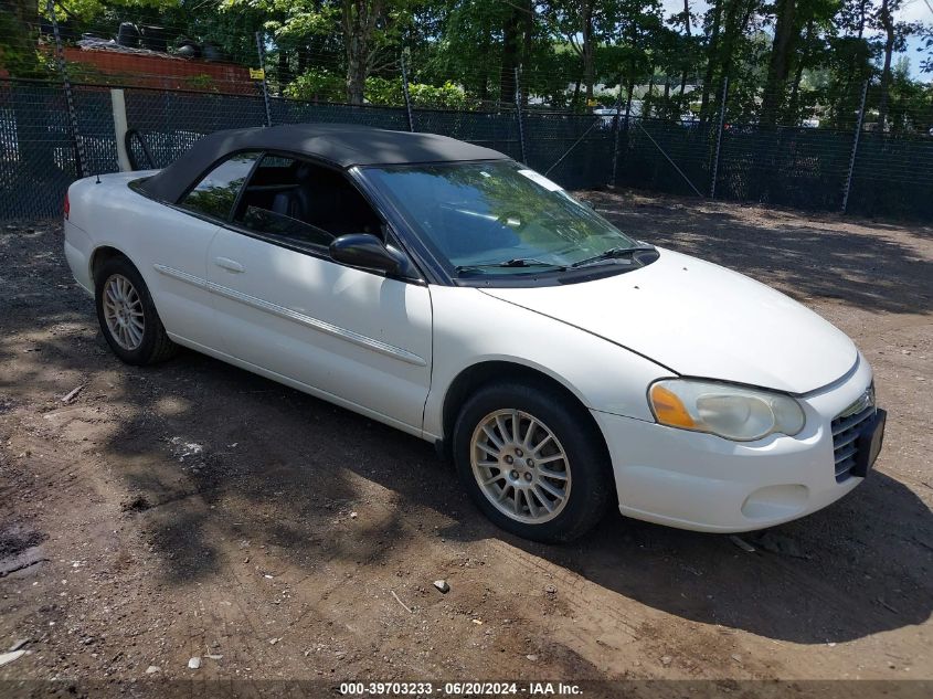 2004 Chrysler Sebring Lxi VIN: 1C3EL55R64N283132 Lot: 39703233