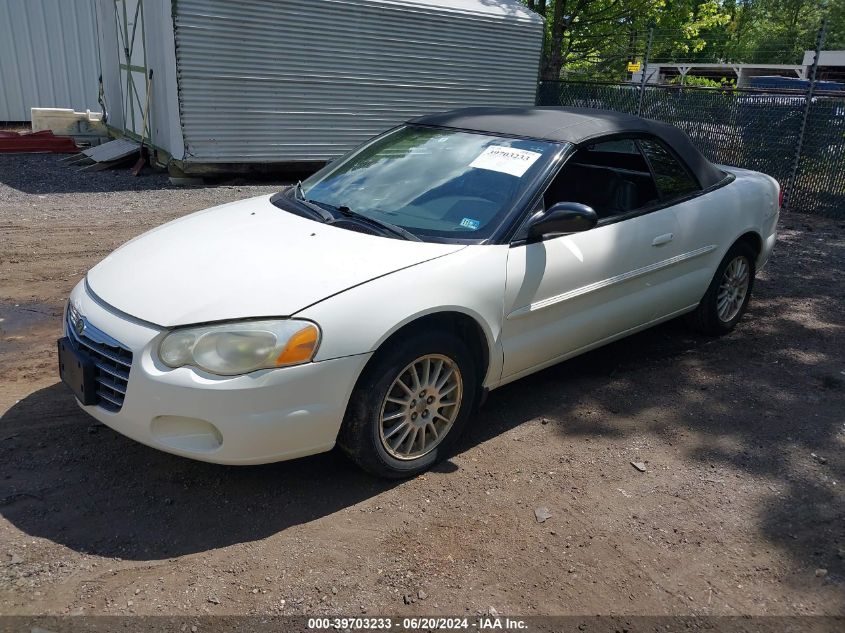 2004 Chrysler Sebring Lxi VIN: 1C3EL55R64N283132 Lot: 39703233