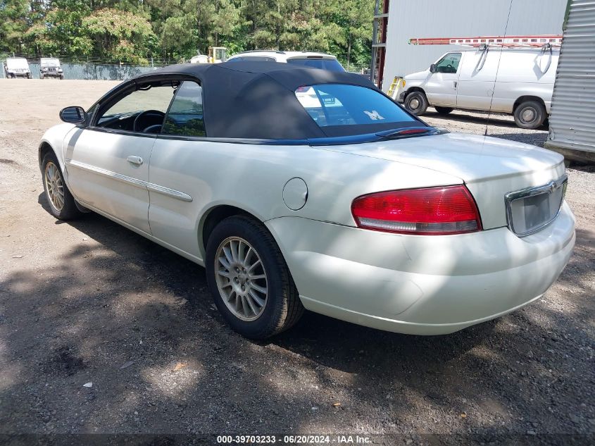 2004 Chrysler Sebring Lxi VIN: 1C3EL55R64N283132 Lot: 39703233