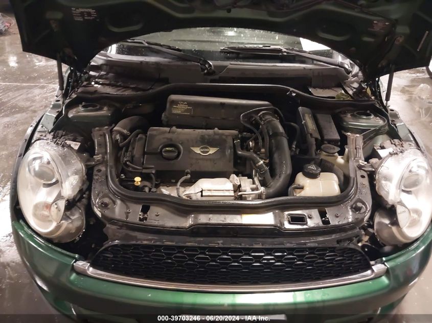 2012 Mini Cooper S Clubman VIN: WMWZG3C50CTY38136 Lot: 39703246