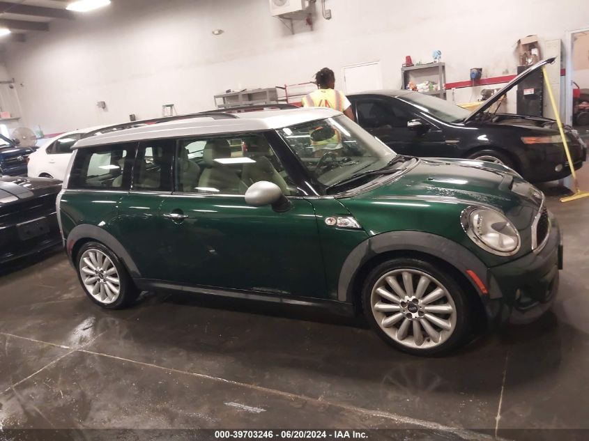 2012 Mini Cooper S Clubman VIN: WMWZG3C50CTY38136 Lot: 39703246