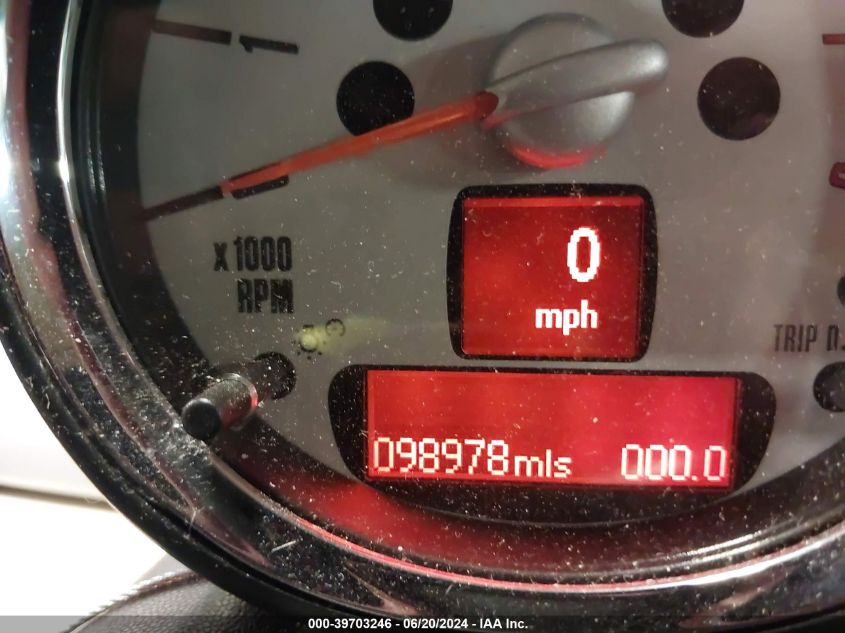 2012 Mini Cooper S Clubman VIN: WMWZG3C50CTY38136 Lot: 39703246