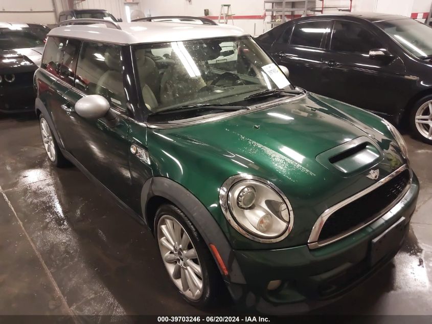 2012 Mini Cooper S Clubman VIN: WMWZG3C50CTY38136 Lot: 39703246