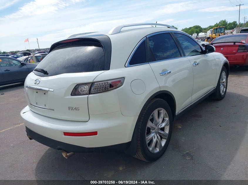 2006 Infiniti Fx45 VIN: JNRBS08WX6X401681 Lot: 39703258