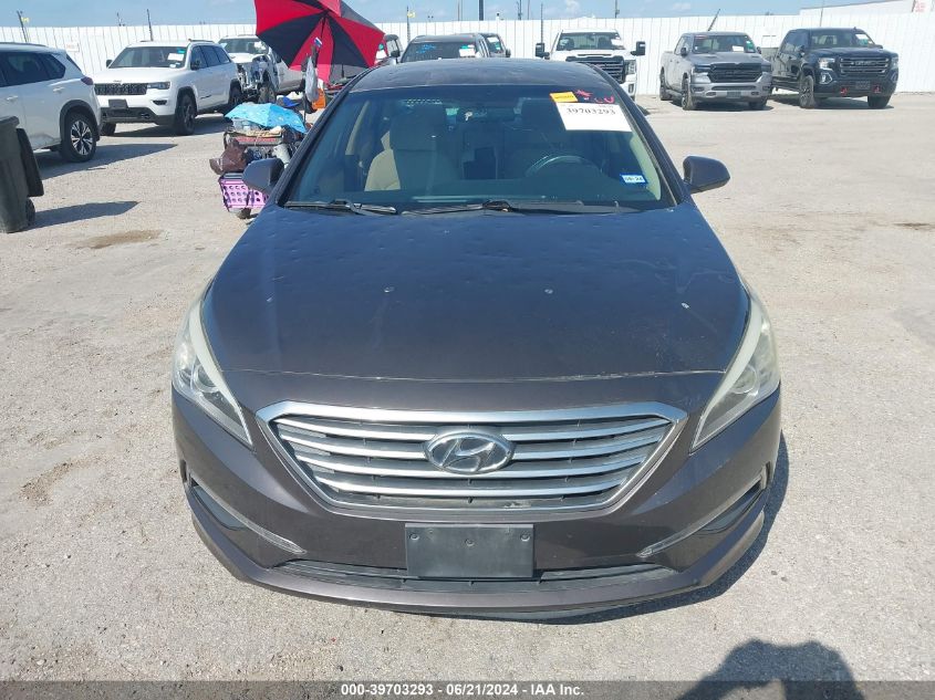 2015 Hyundai Sonata Se VIN: 5NPE24AF7FH183354 Lot: 39703293